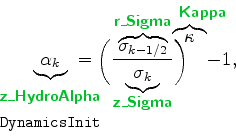 \begin{align*}\begin{split}\underbrace{\alpha_k}_{\!\!\!\!\!\!\!\!\!\!\!\!\!\!\!...
...lor{PineGreen}{Kappa}}} \!\!\!\!\!\!\!\!\!\!\!\!\!}} -1, \end{split}\end{align*}