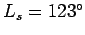 $L_s = 123^\circ$